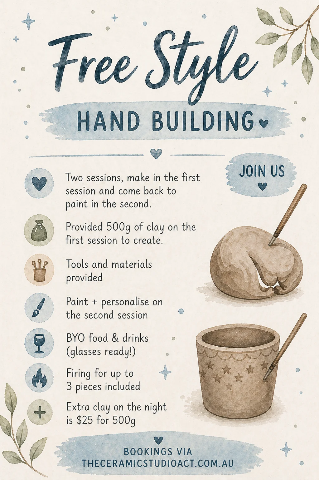 Free-style Hand Building