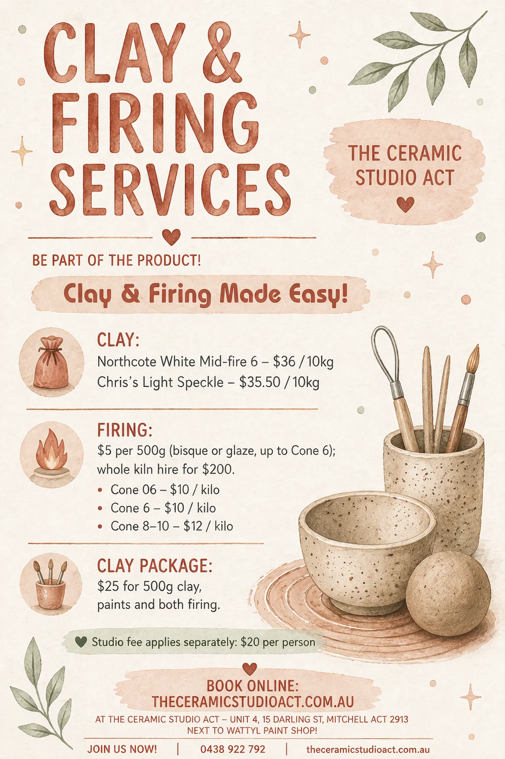 Clay & Firing